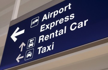 Airport, rental car, airport carwash