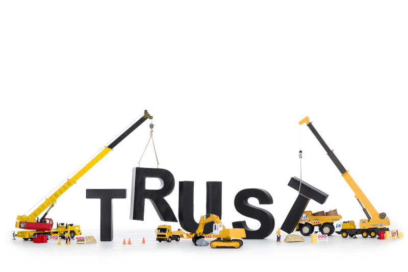 building trust, business credibility, building credibility