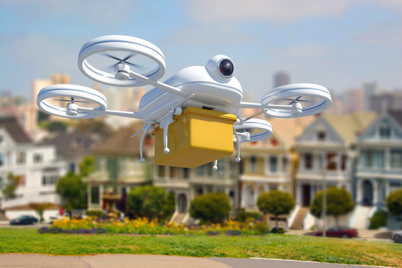 Drone, drones, technology, UAV, home delivery.