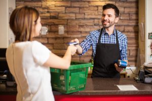 cashier, convenience store, c-store, customer, customer service, checkout, groceries
