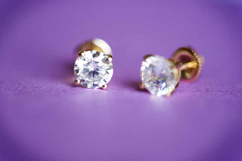 diamond earrings, diamonds, earrings