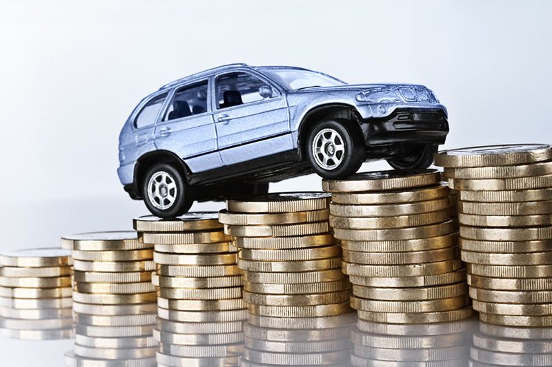car, SUV, coins, growth, sales record, rising costs