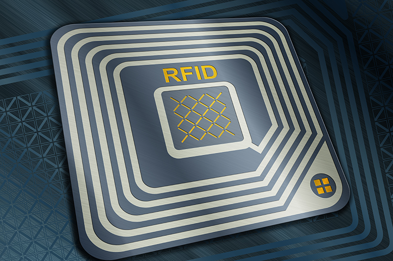 RFID tag, chip