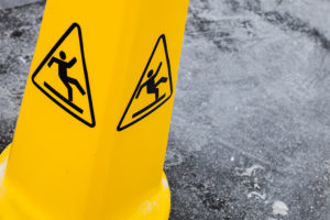 sign, safety, slippery, caution
