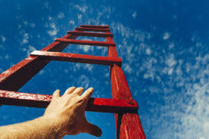 hand, ladder, motivation