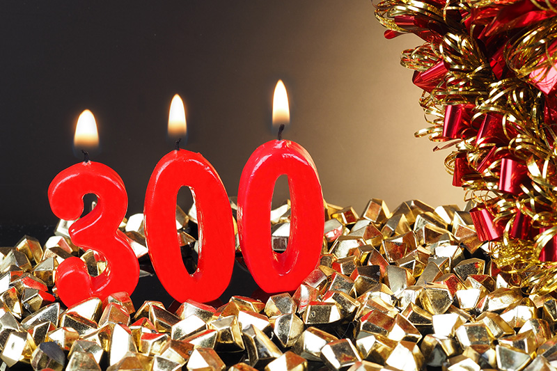 300, celebration