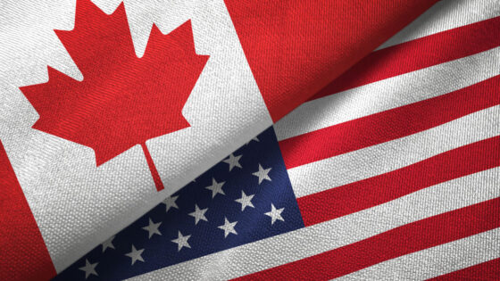 Canada, U.S., America, flag