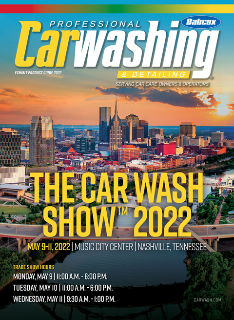 The Car Wash Show 2022 Exhibit Product Guide