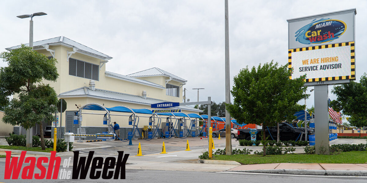 Wash of the Week Miami Car Wash