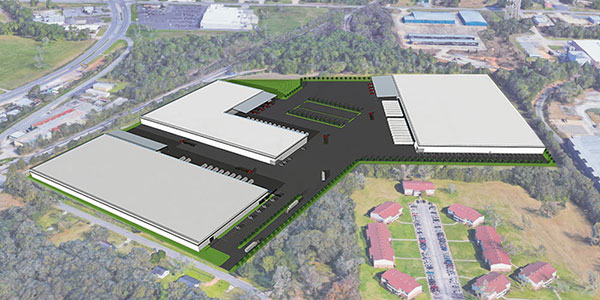 BendPak developing a light industrial space on 33 acres in Mobile County, Alabama.