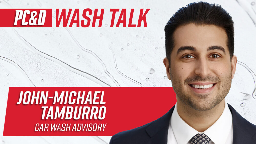 John-Michael Tamburro, managing director of Car Wash Advisory.