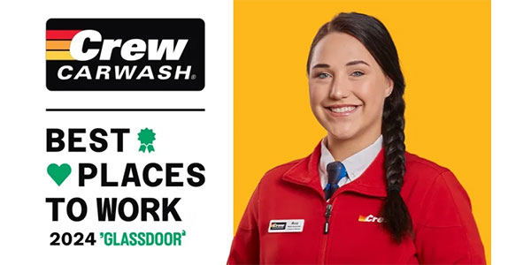 Crew Carwash honored in Glassdoor’s Best Places to Work awards