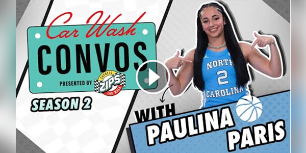 Nothing but net in the latest episode of Car Wash Convos with Paulina Paris, UNC Women’s Basketball's star Guard, and her host Kaitlyn Schmidt.